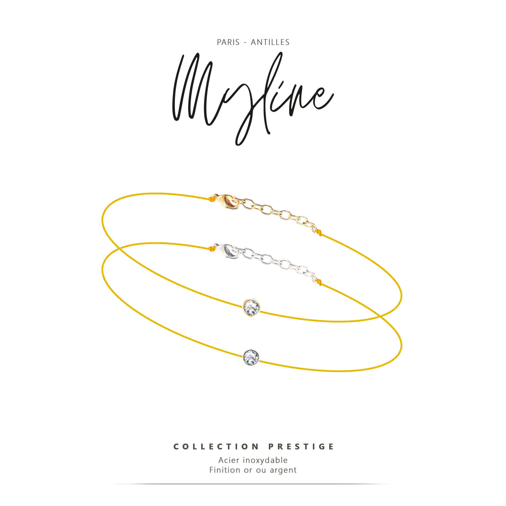 Bracelets Myline jaune