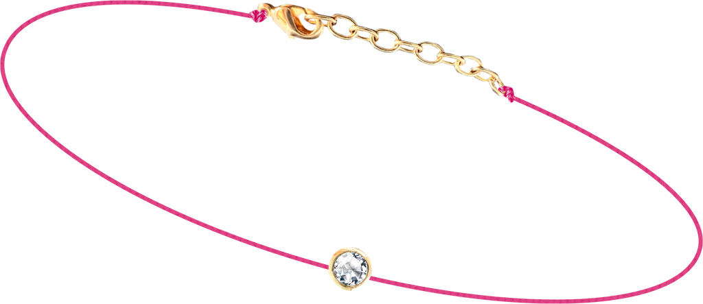 Bracelets Myline rose or