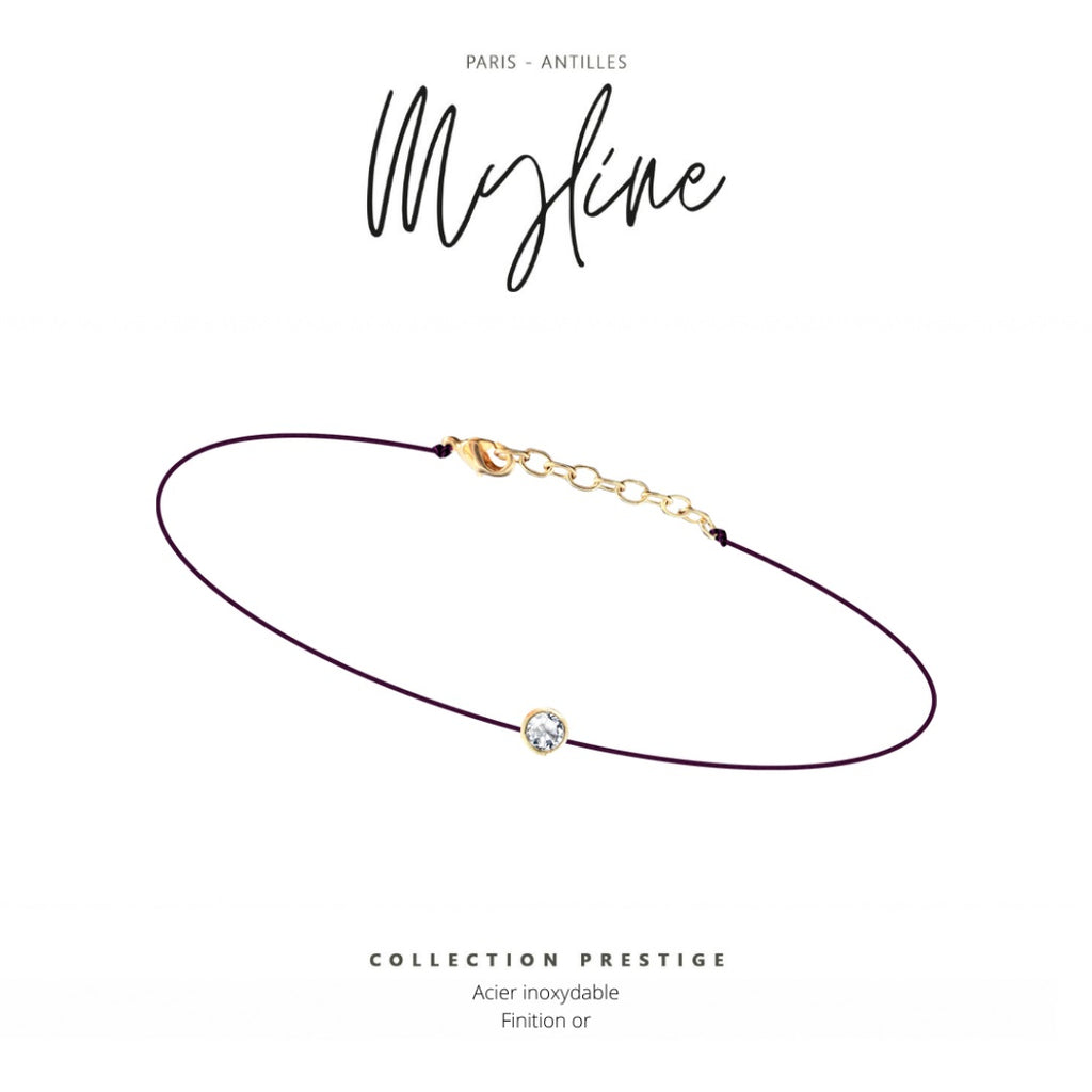 Bracelets Myline noir or